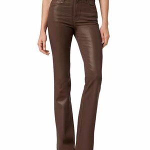 Joe's Jeans - The Hi Honey High Rise Bootcut Coated Jeans - Tiramisu size 33
